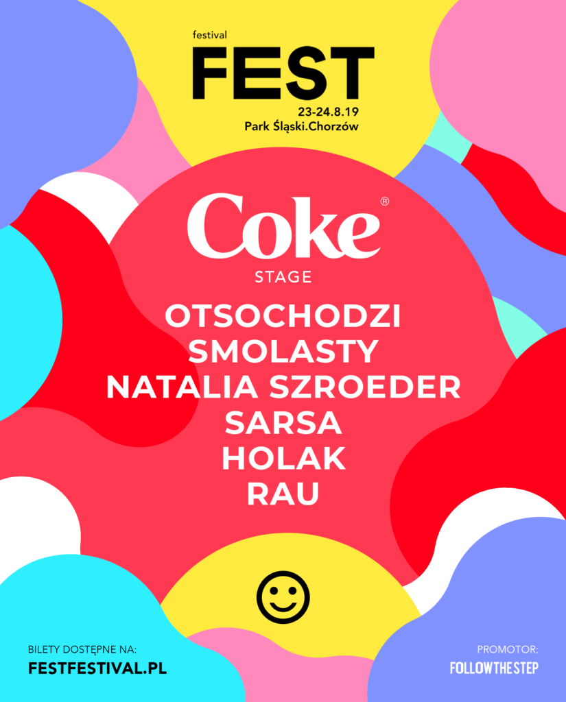 V ogłoszenie FEST Festival poznaliśmy artystów sceny Coke Stage