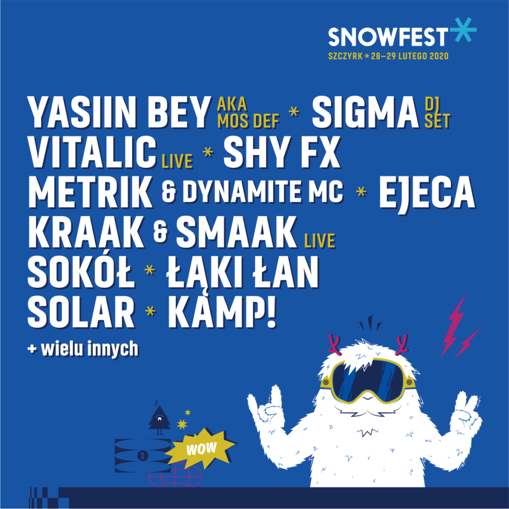 Sokół Vitalic SnowFest 2020 Going. bilety