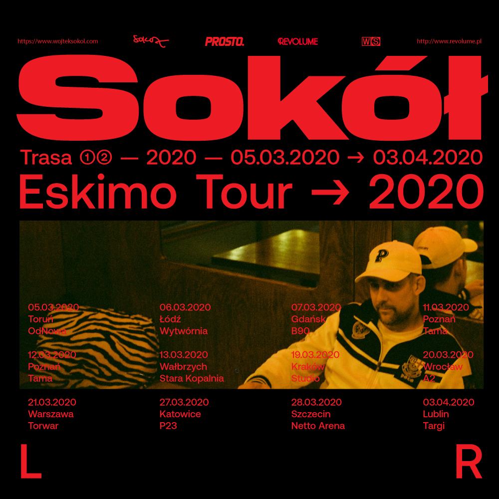 Going. Sokoła Eskimo Tour Torwar bilety 