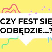 Fest Festival 2020 ogłoszenie zostań w domu Going. koronawirus