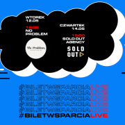 Bilet Wsparcia Live No Problem Bracka 2 wegan eko live online streaming zostań w domu