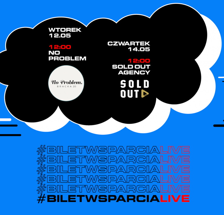 Bilet Wsparcia Live No Problem Bracka 2 wegan eko live online streaming zostań w domu