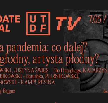 Poptown Up To Date Festival debata MORE zostań w domu kultura artyści kluby