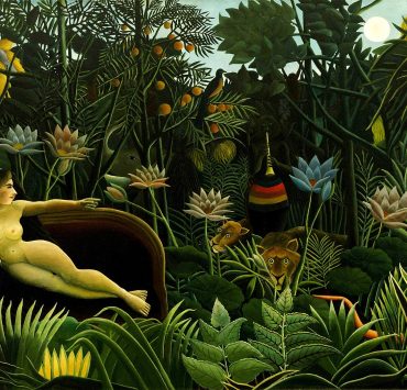 Henri Rousseau, Sen, 1910, źródło: Wikipedia