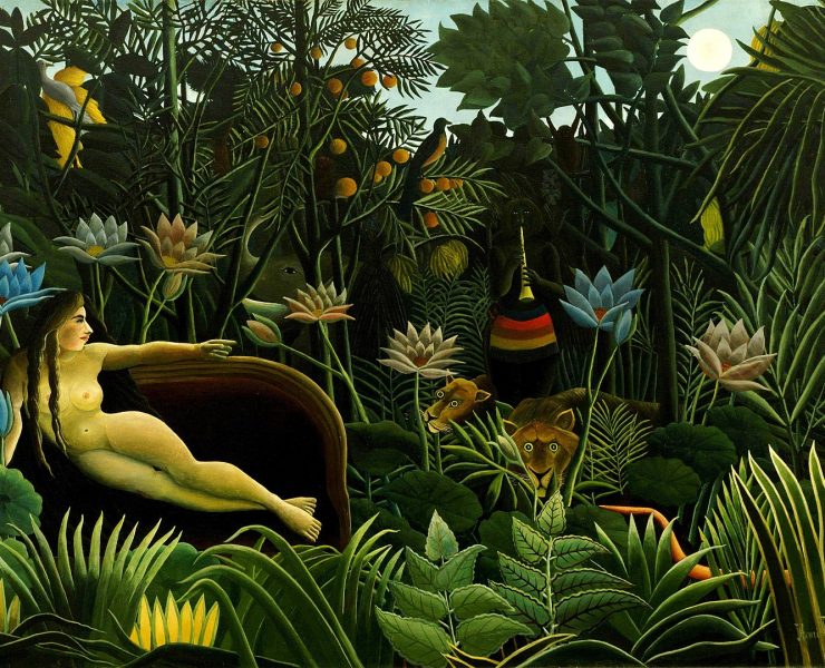 Henri Rousseau, Sen, 1910, źródło: Wikipedia