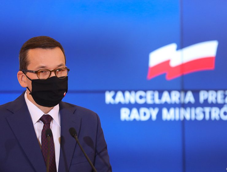 Premier Mateusz Morawiecki, źródło:Adam Guz/ KPRM