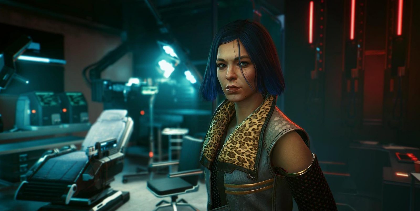 Nina Kraviz w Cyberpunk 2077, mat. promocyjne