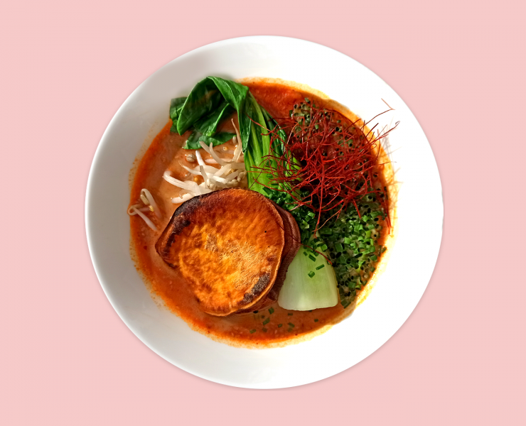 Spicy Miso Ramen, źródło: Facebook Vegan Ramen Shop