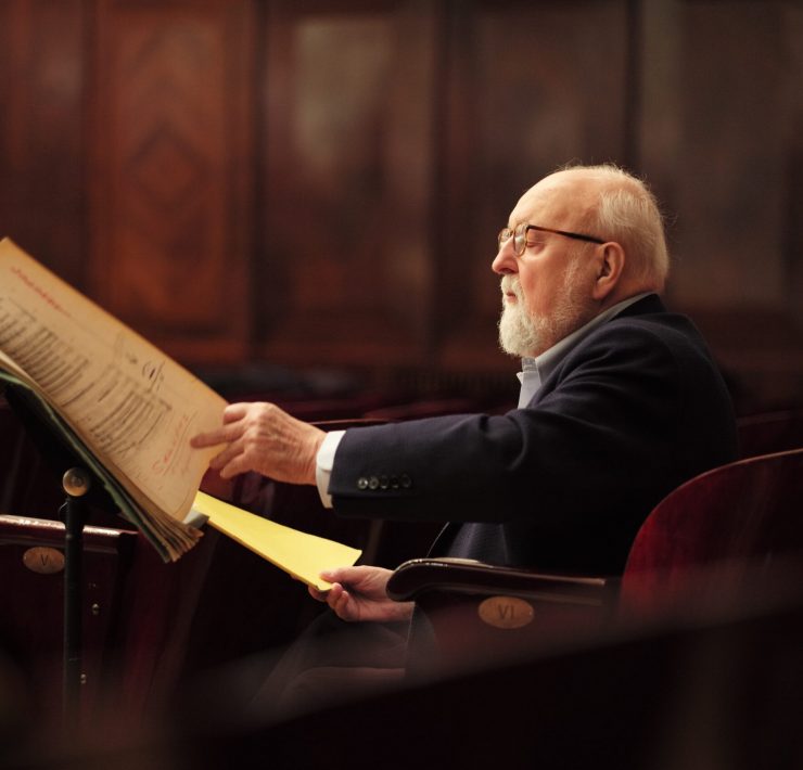 Krzysztof Penderecki, mat. promocyjne