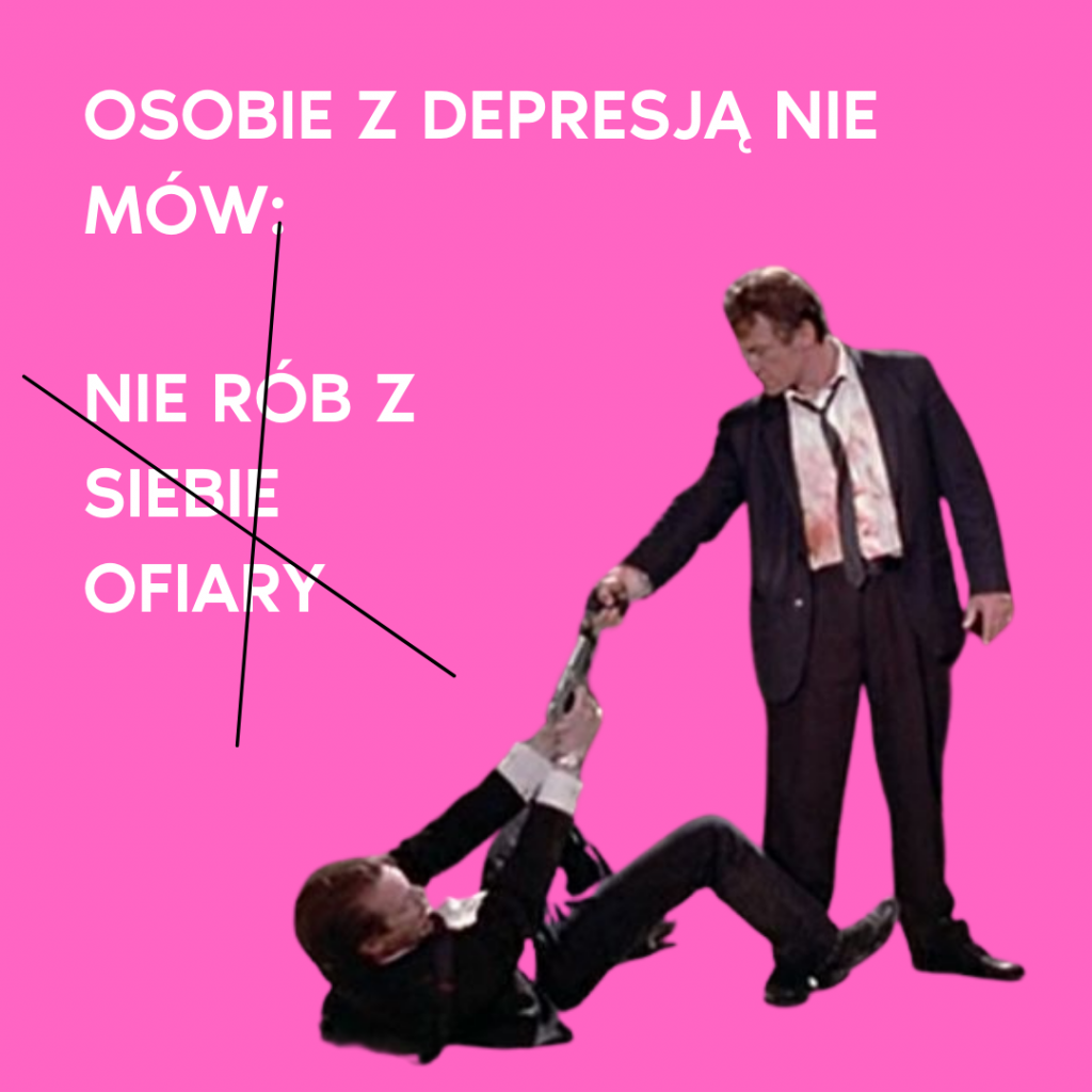 z depresją