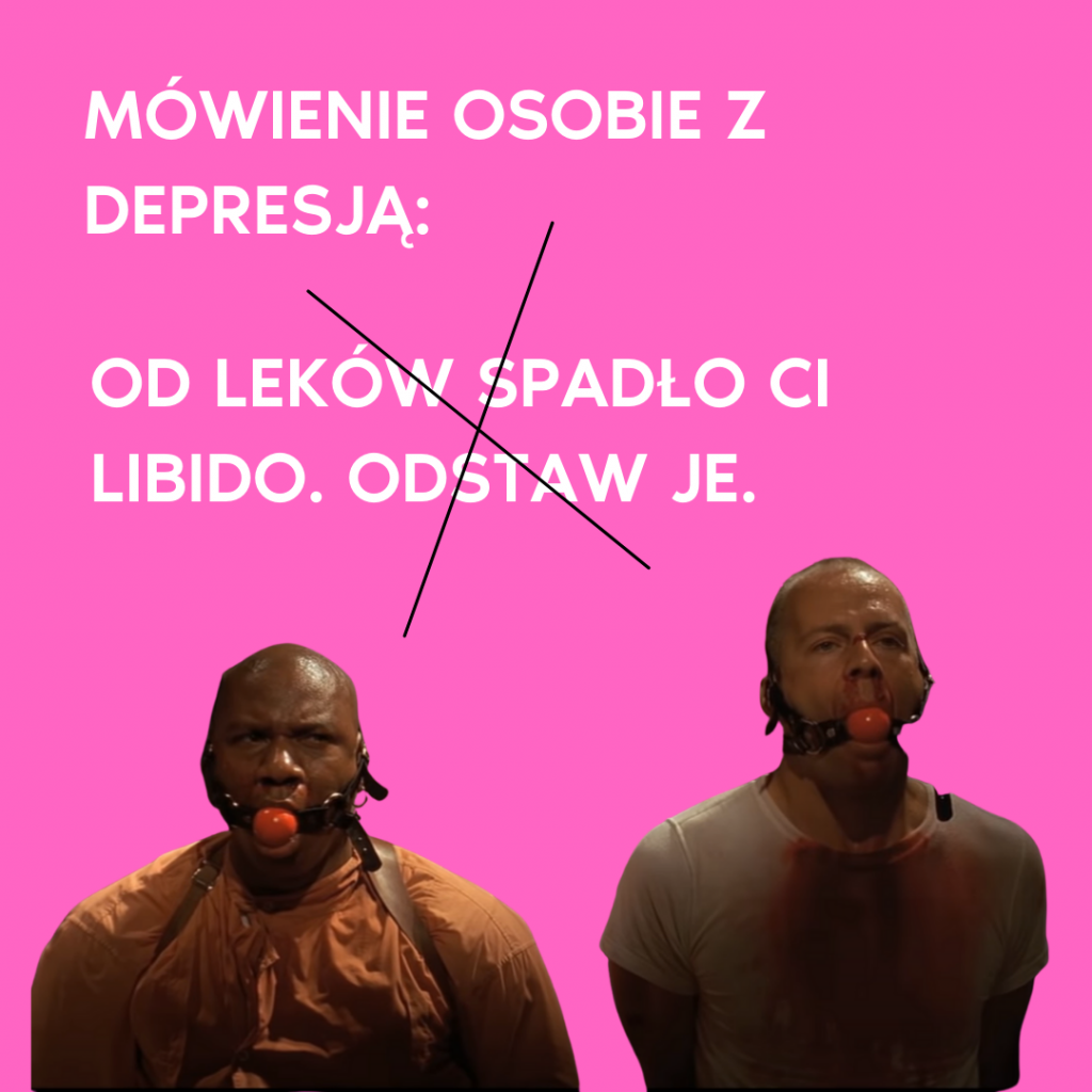 z depresją