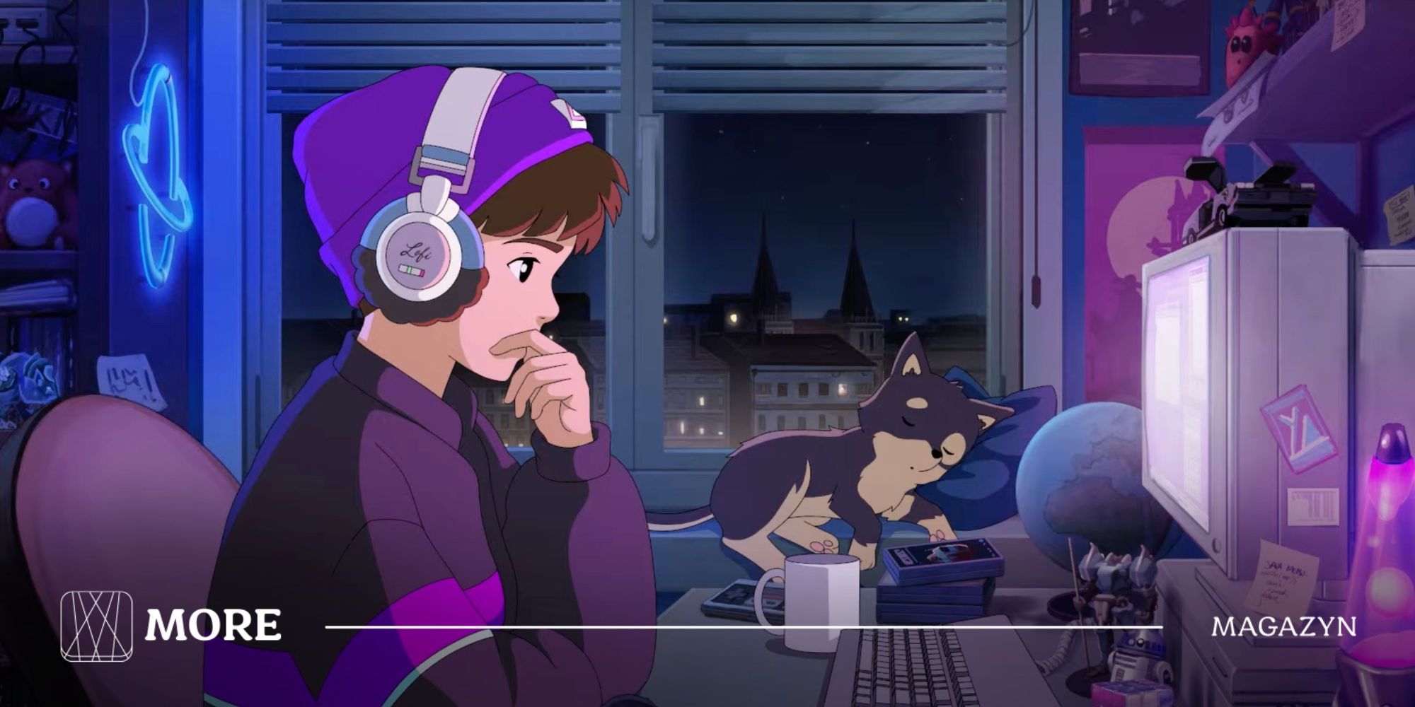 Lofi Girl ma nowego kolegę. Na YouTube pojawił się Synth Boy