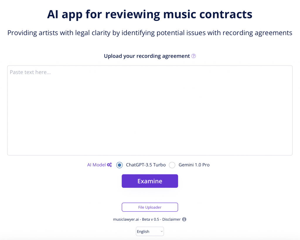 Musiclawyer.ai