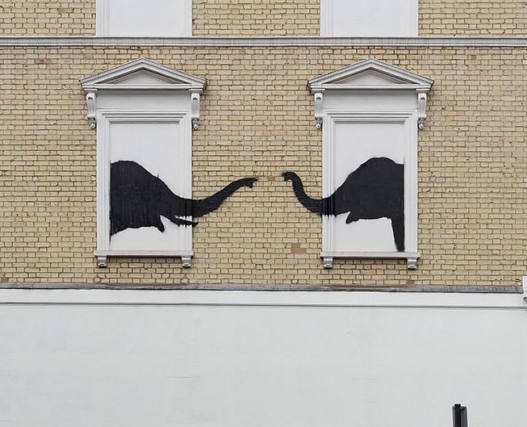 Banksy murale