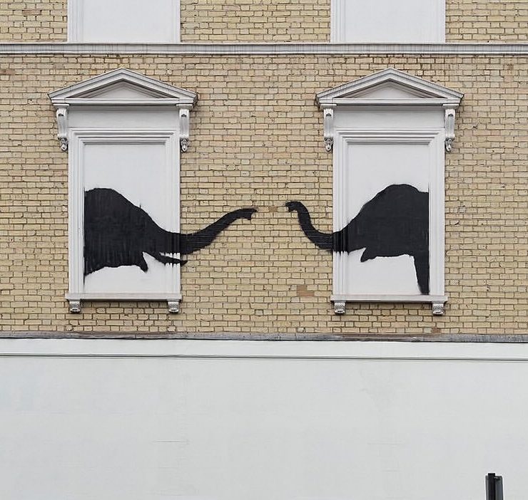 Banksy murale