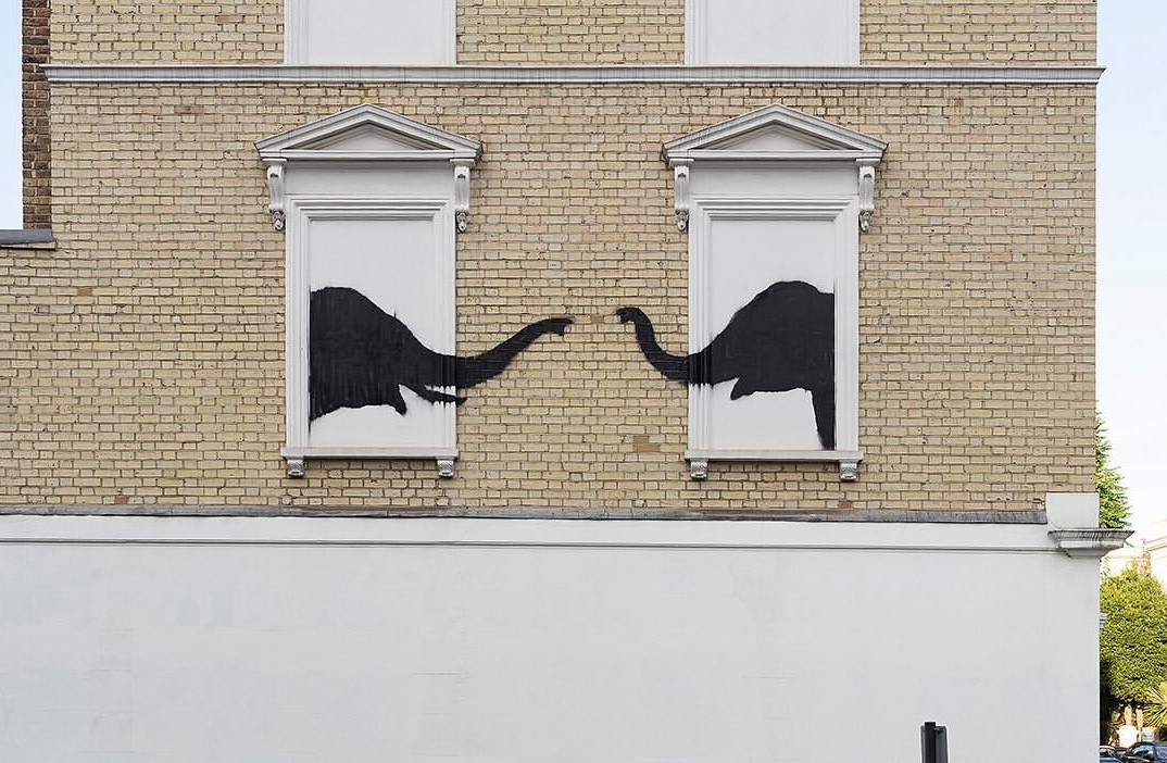 Banksy murale