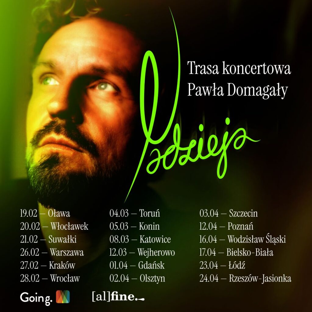 Paweł Domagała koncerty