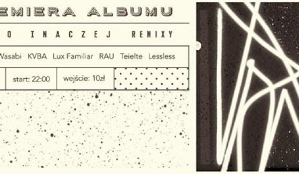 Going. | Premiera albumu ALBO INACZEJ REMIXY - Bar Studio