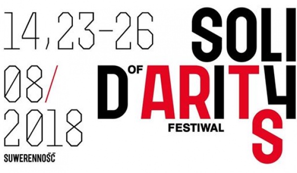 Going. | Solidarity Of Arts 2018 - Europejskie Centrum Solidarności