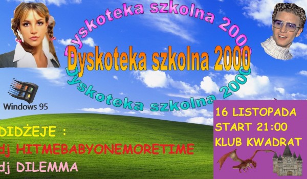 Going. | Dyskoteka Szkolna 2000 - Klub Kwadrat