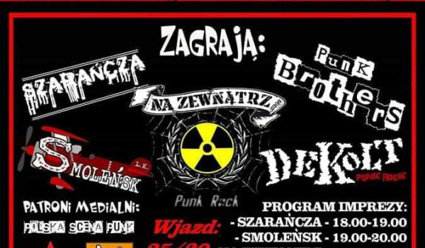 Going. | Punk fest - Szarańcza Smoleńsk Na Zewnątrz Punk Brothers Dekolt - Underground Pub